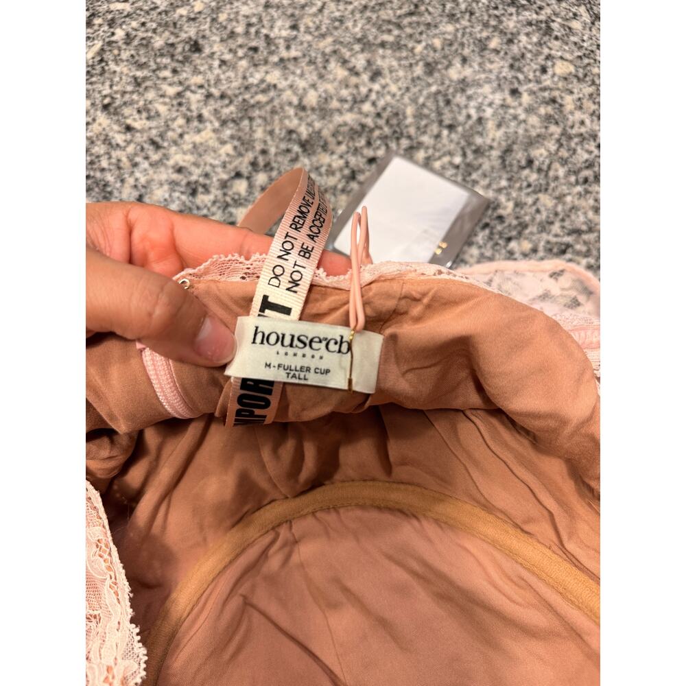 House of CB Alice Crystal Rose Lace Corset Mini Dress M - Picture 9 of 10